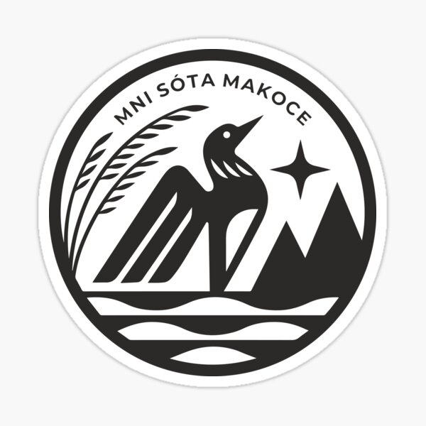 Item preview, New Minnesota State Seal 2024 (Black Loon) designed and sold by jordan-henry.