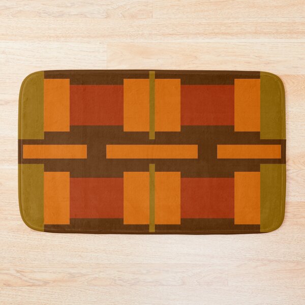 Item preview, Rectangles in Orange, Amber and Green designed and sold by Walter Rice.