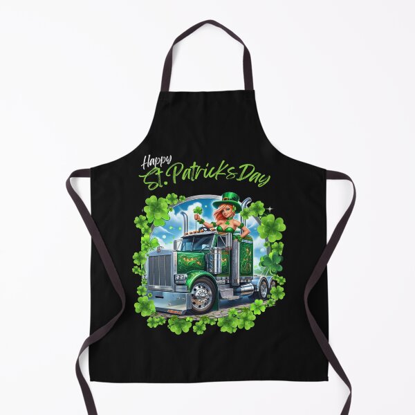 Item preview, Happy St Patrick's Day Big rig designed and sold by SeeingBeyond.