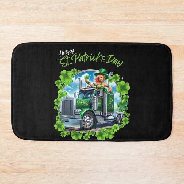 Item preview, Happy St Patrick's Day Big rig  designed and sold by SeeingBeyond.