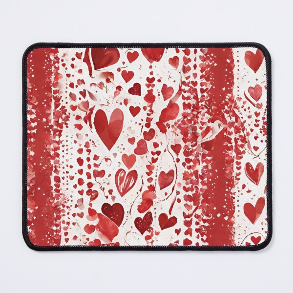 Item preview, Red valentine leggins with hearts designed and sold by seahorse crossing.
