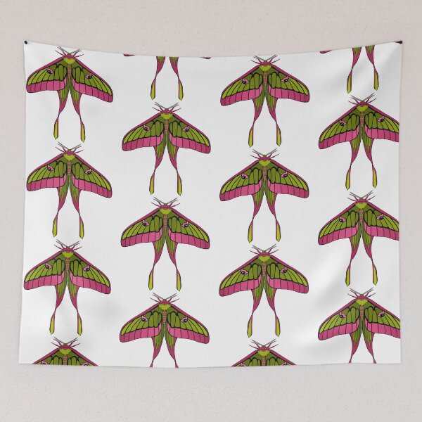 Item preview, Chinese Moon Moth Illustration designed and sold by larkanneart.