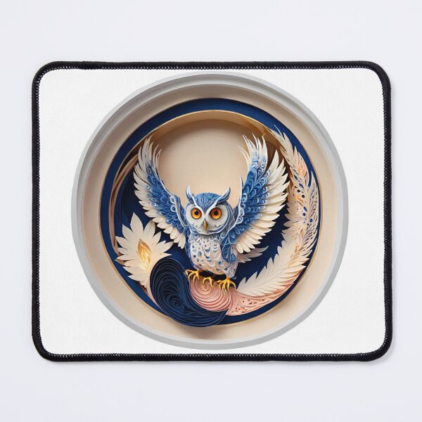 Item preview, Owl in dark night designed and sold by BotunPeony.