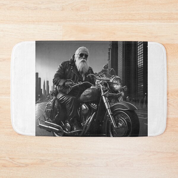 Item preview, Old classic Rider motorcyclist black and white street style designed and sold by Carlos Gudino.