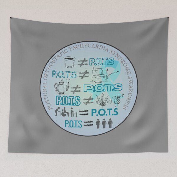 Item preview, Not those Pots - POTS Awareness designed and sold by blankslategardn.