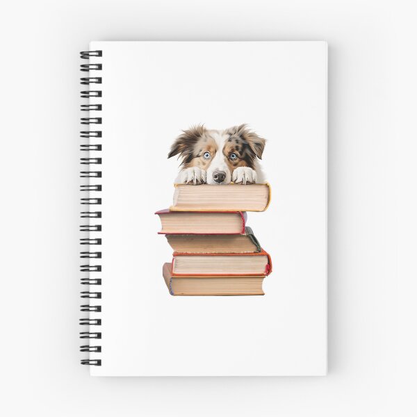 Item preview, Australian Shepherd And Books designed and sold by TheAnimalZ00.