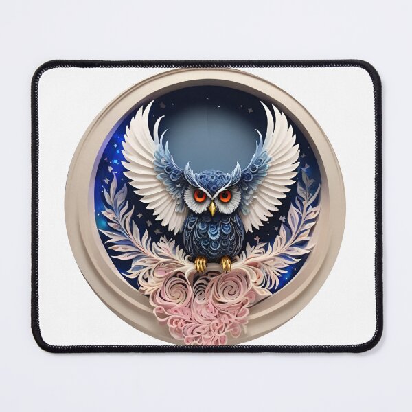 Item preview, Owl in dark night designed and sold by BotunPeony.