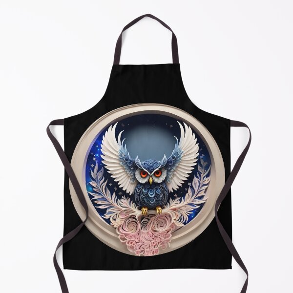 Item preview, Owl in dark night designed and sold by BotunPeony.