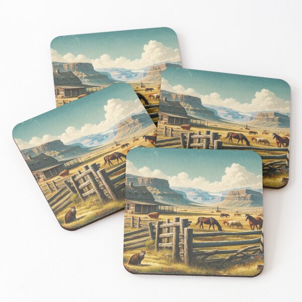 Item preview, American Rural Ranch Rustic Art designed and sold by ArtfulMiller.