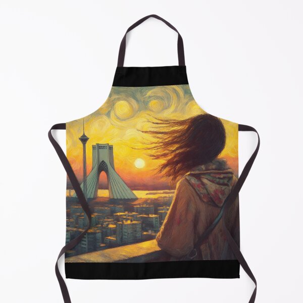 Item preview, Iran in a Vincent Van Gogh style designed and sold by Persian Pride Official.