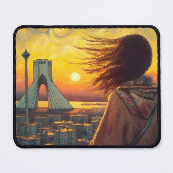 Item preview, Iran in a Vincent Van Gogh style designed and sold by Persian Pride Official.