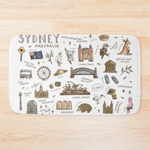 Item preview, Sydney Landmarks designed and sold by Those Pencil Shavings.