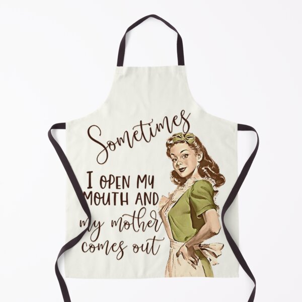Item preview, Funny Sometimes I Open My Mouth and My Mother Comes Out designed and sold by Vicky021.