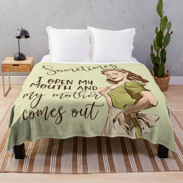 Item preview, Funny Sometimes I Open My Mouth and My Mother Comes Out designed and sold by Vicky021.