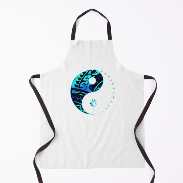 Item preview, RAANUI - Yin Yang  (blue) designed and sold by Nesian-Tahiti.