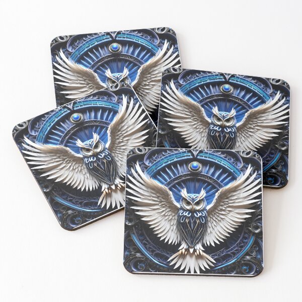 Item preview, Owl in dark night designed and sold by BotunPeony.
