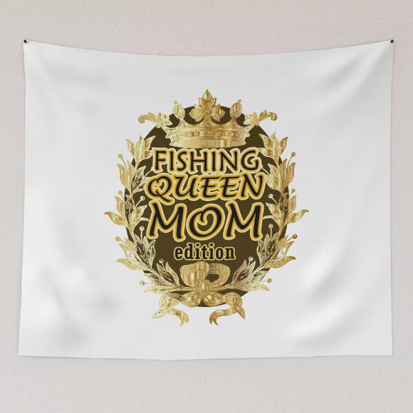 Item preview, Fishing Queen, Mom edition. Fishing mom, queen edition. designed and sold by Verle-art.