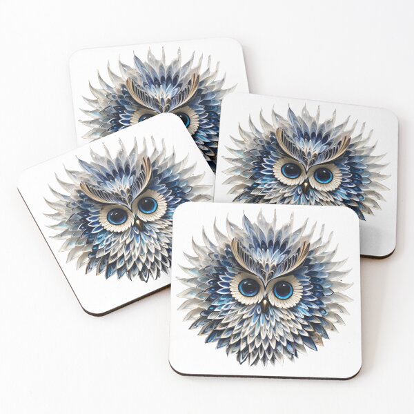 Item preview, Owl in dark night designed and sold by BotunPeony.