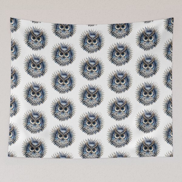 Item preview, Owl in dark night designed and sold by BotunPeony.