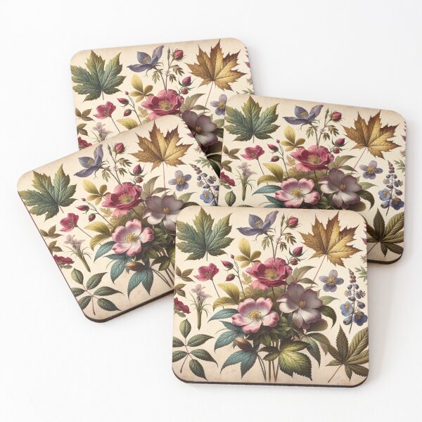 Item preview, Native Canadian Flowers, Botanical Artwork designed and sold by ArtfulMiller.