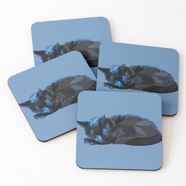 Item preview, Sleeping Black Cat designed and sold by AbigailHerman.