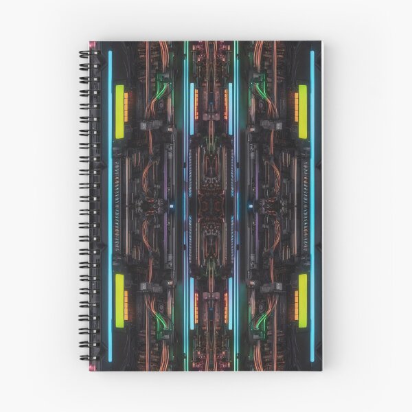 Item preview, Cybernetics - Black and Multi - 10 designed and sold by Mystic-Images.
