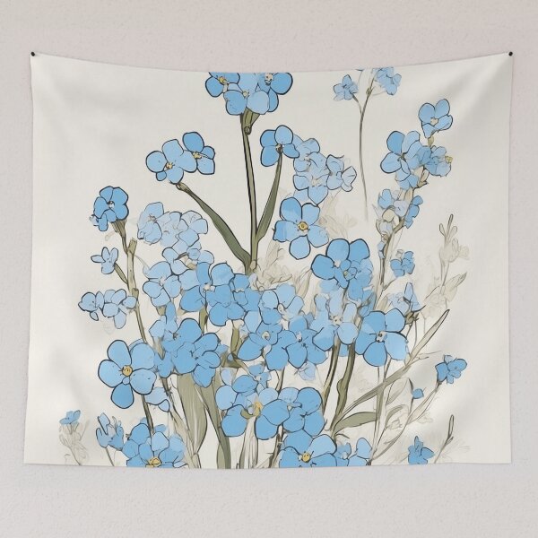 Item preview, A bouquet of Forget-Me-Not designed and sold by Planthem.