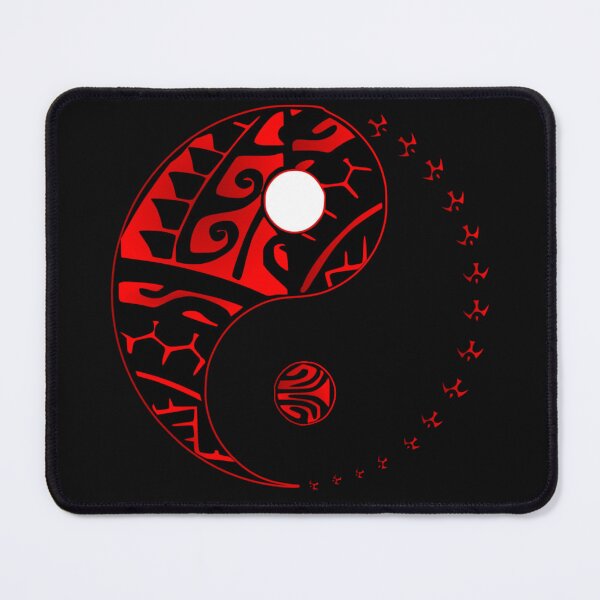 Item preview, RAANUI - Yin Yang (red) designed and sold by Nesian-Tahiti.