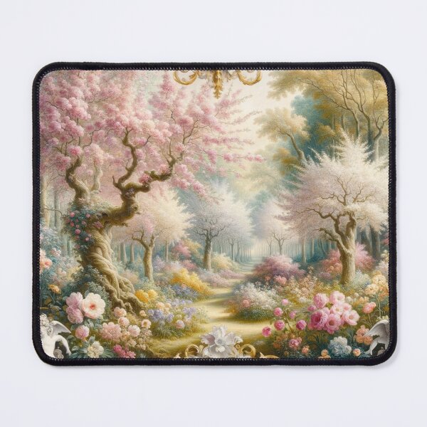 Item preview, Spring Awakening: Floral themed art for Nature's renewal - Rococo style designed and sold by Fundoose.
