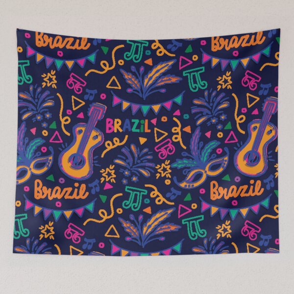 Item preview, "Brazilian Carnival Extravaganza: Samba, Rhythm, and Colorful Revelry!" designed and sold by AS-Graphics.