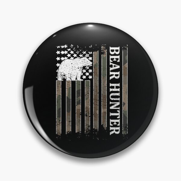 Artikelvorschau, Bärenjäger Amerikanische Flagge Bärenjagdliebhaber entworfen und verkauft von taaddison50.