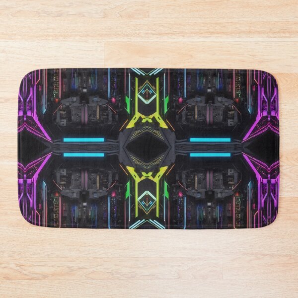 Item preview, Cybernetics - Black and Multi - 12 designed and sold by Mystic-Images.