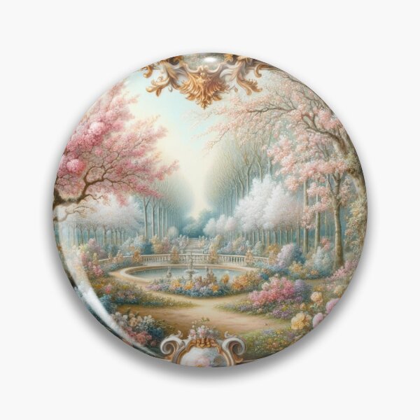 Item preview, Spring Awakening: Floral themed art for Nature's renewal - Rococo style designed and sold by Fundoose.