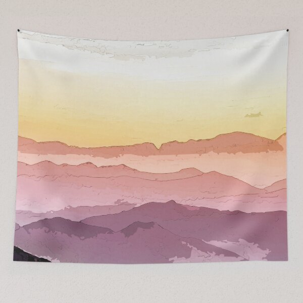 Item preview, Mountain Waves designed and sold by Vesuvik-Designs.