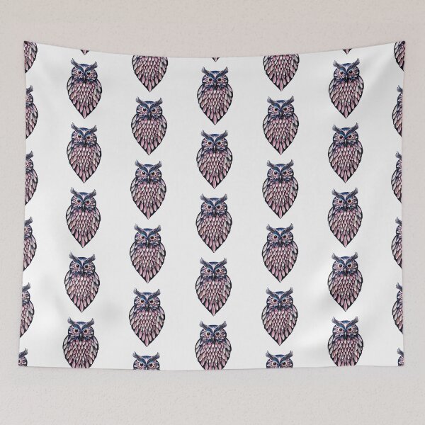 Item preview, Owl in dark night designed and sold by BotunPeony.