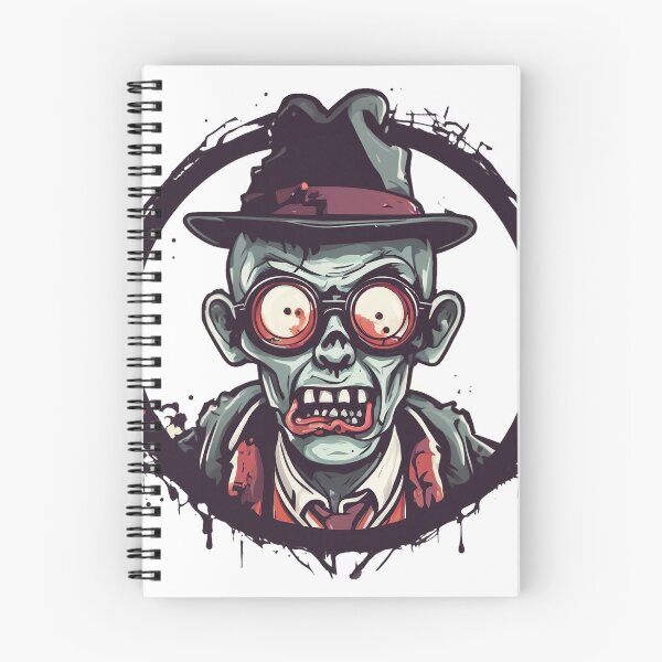 Item preview, Zombie Nerd Caricature designed and sold by DarkHues.