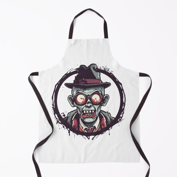 Item preview, Zombie Nerd Caricature designed and sold by DarkHues.
