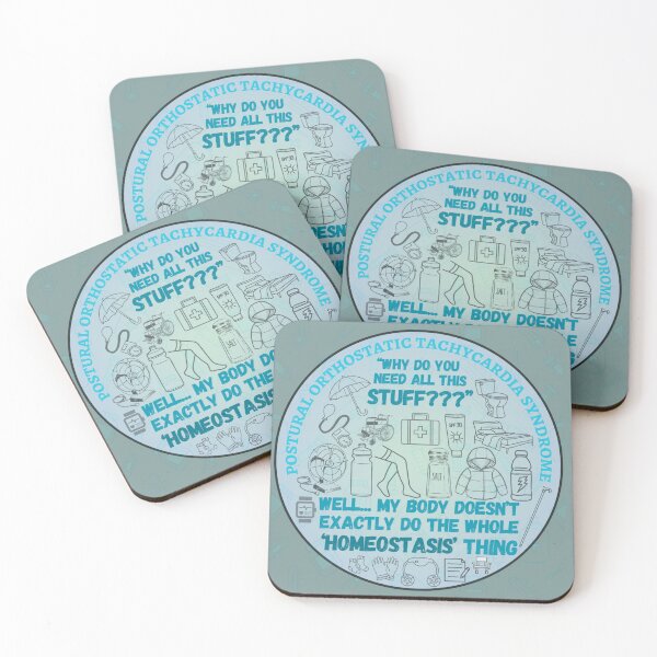 Item preview, All My Stuff - POTS Awareness Sticker designed and sold by blankslategardn.