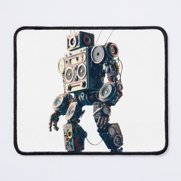 Item preview, music robot 90's  designed and sold by EkkaArt.