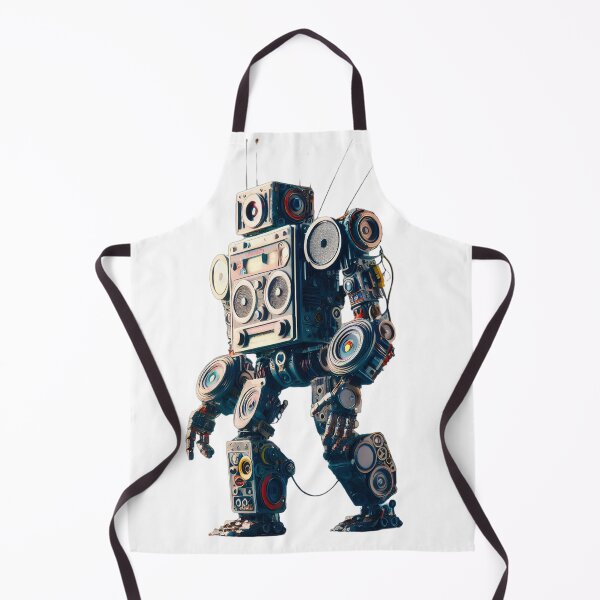 Item preview, music robot 90's designed and sold by EkkaArt.