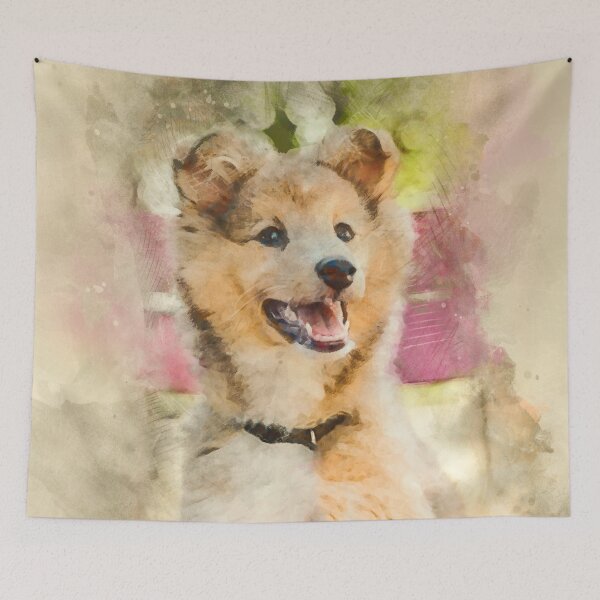 Item preview, Cute Sheltie Dog designed and sold by Vesuvik-Designs.
