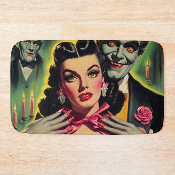 Item preview, Vintage Vampire Woman designed and sold by PulpVintage.