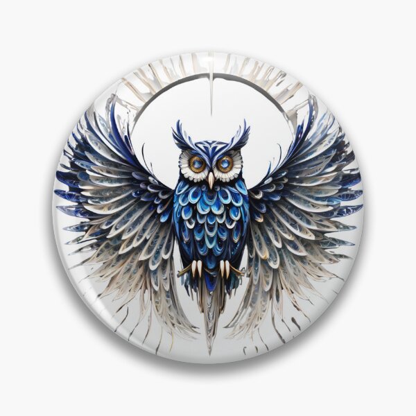 Item preview, Owl in dark night designed and sold by BotunPeony.