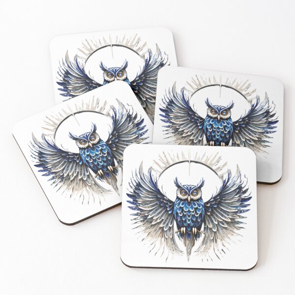 Item preview, Owl in dark night designed and sold by BotunPeony.