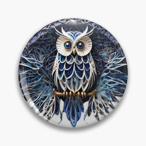Item preview, Owl in dark night designed and sold by BotunPeony.