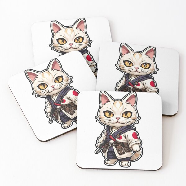 Item preview, Cream cat assassin in Japan designed and sold by KorArtStudio.