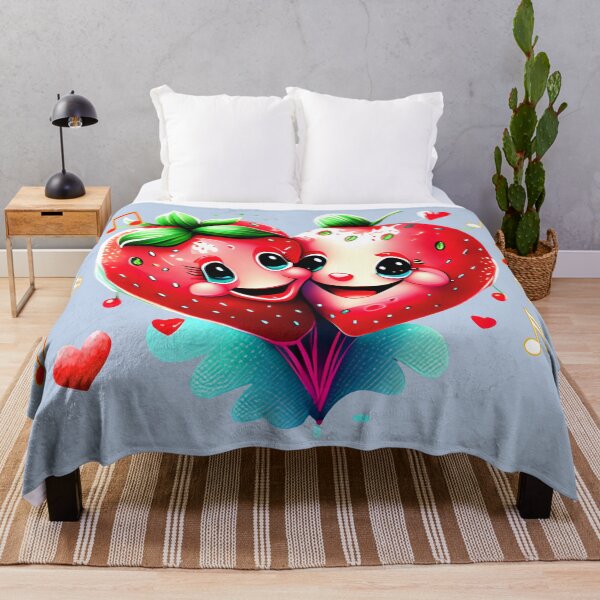 Item preview, Strawberries in love with music designed and sold by Artbellachi.