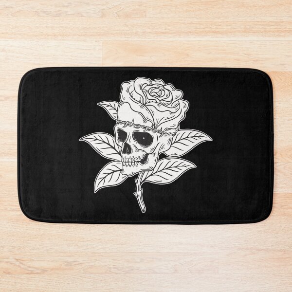 Item preview, Rose Dark Art Skull Bone Horror Tattoo Beast designed and sold by MORSPECTIVE.