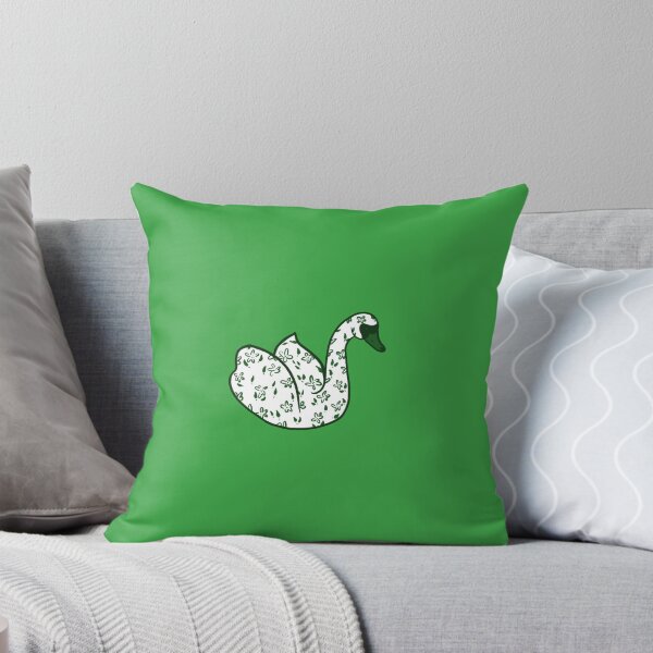 Item preview, Swan with leaf print  designed and sold by thegeminitwins.