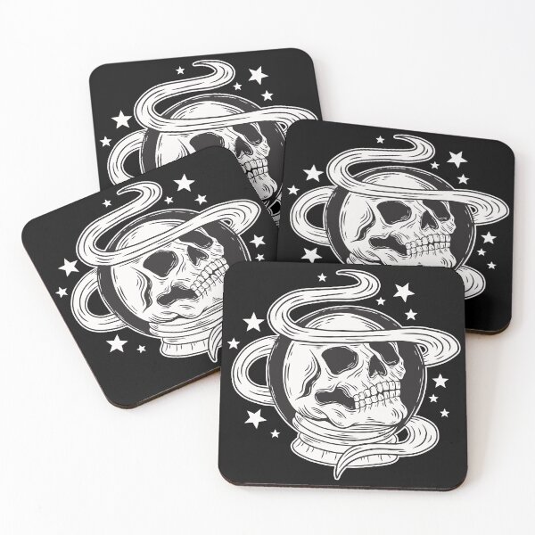 Item preview, Astronaut Skull Dark Art Skull Bone Horror Tattoo Beast designed and sold by MORSPECTIVE.